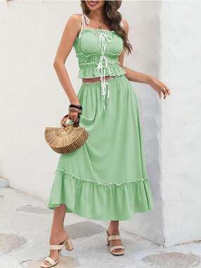 2 piece skirt and top yet